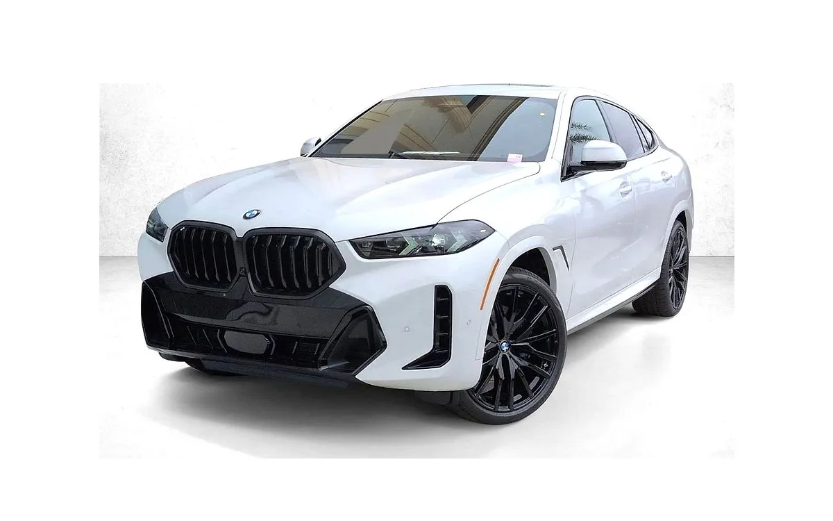 2027 BMW X6 xDrive40i in Alpine White