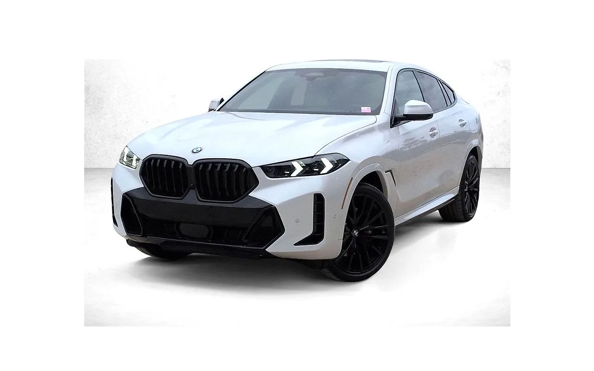 2027 BMW X6 xDrive40i in Mineral White