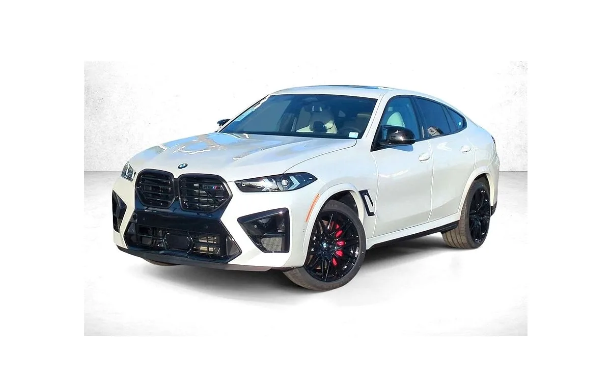 2026 BMW X6 M Competition in Mineral White