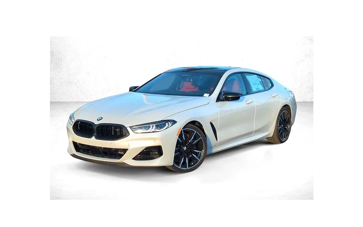 2026 BMW M850i xDrive Gran Coupe in Mineral White