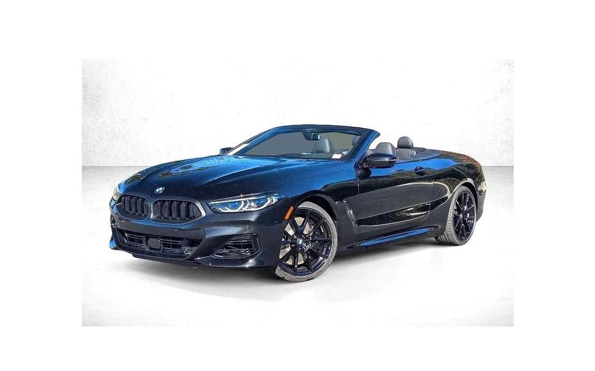 2026 BMW 840i Convertible in Black Sapphire