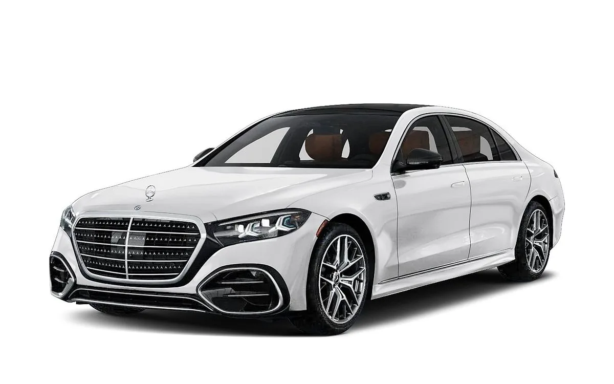 2026 Mercedes-Benz S-Class in Manufaktur Moonlight White Metallic
