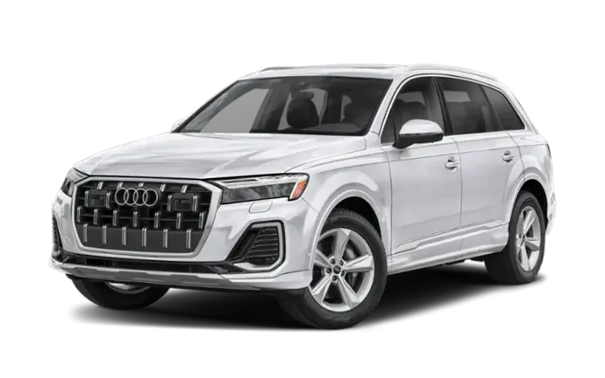 2026 Audi Q7 45 TFSI in Glacier White Metallic