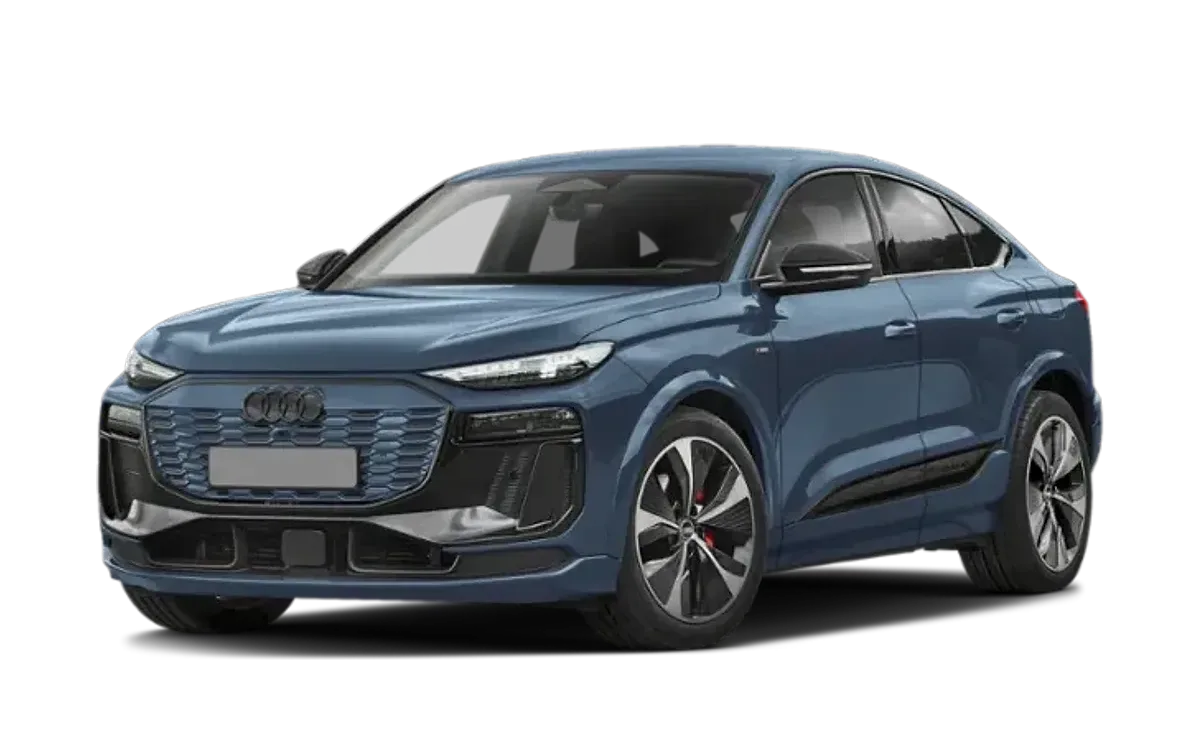 2027 Audi Q6 e-tron Sportback in Plasma Blue Metallic