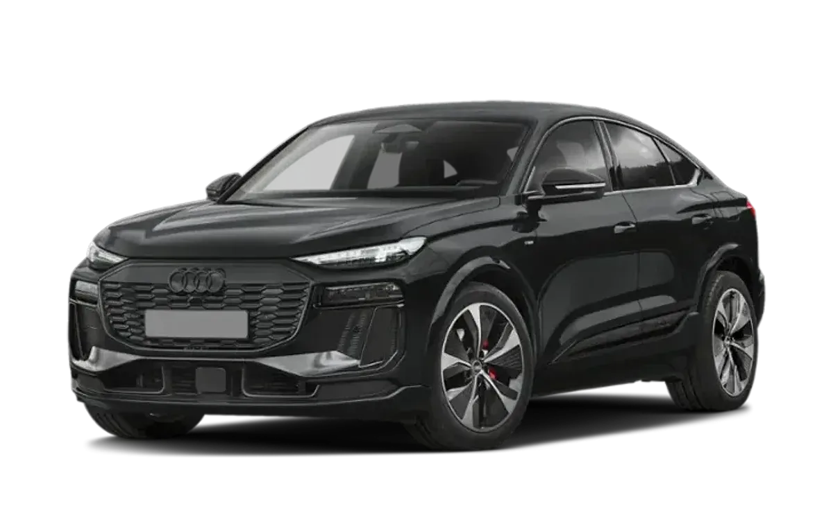 2027 Audi Q6 e-tron Sportback in Mythos Black Metallic