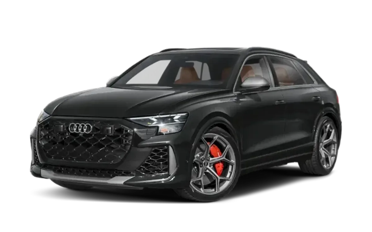 2026 Audi RS Q8 performance in Mythos Black Metallic